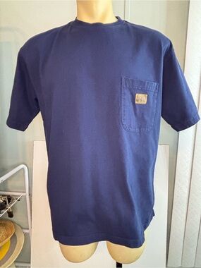 SMITH Navy Short-Sleeve Pocket Tee